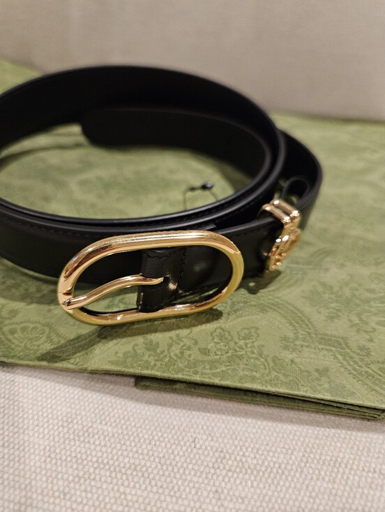 Gucci Accessories - New Gucci Leather Belt Black Color size 105